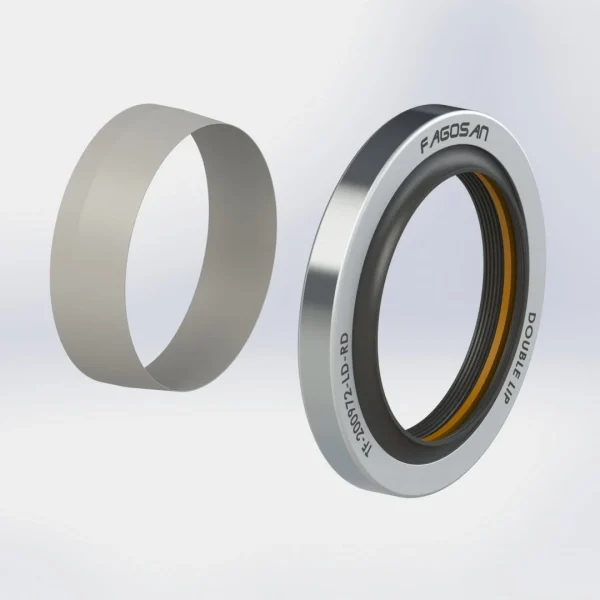 Sırt Sırta (Çift Yön Dudak) Basınç - Vakum PTFE Teflon Keçe