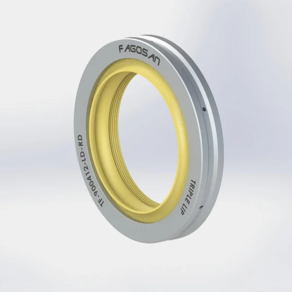 Alüminyum Kasa Çift Dudak + Toz Dudak PTFE Teflon Keçe