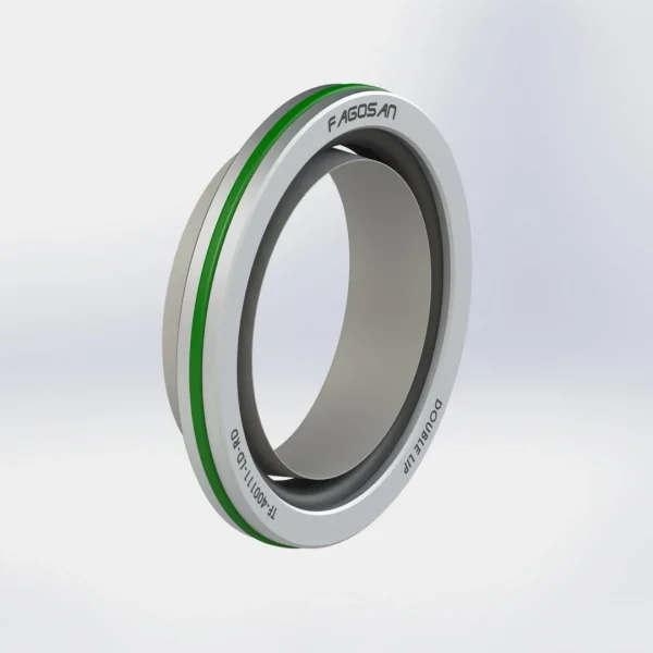 Çift Dudak Çelik Kafes FKM O-Ringli PTFE Teflon Keçe