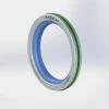 Çift Dudak Çelik Kafes FKM O-Ringli PTFE Teflon Keçe