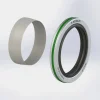 Çift Dudak + Toz Dudak Çelik Kafes FKM O-Ringli PTFE Teflon Keçe