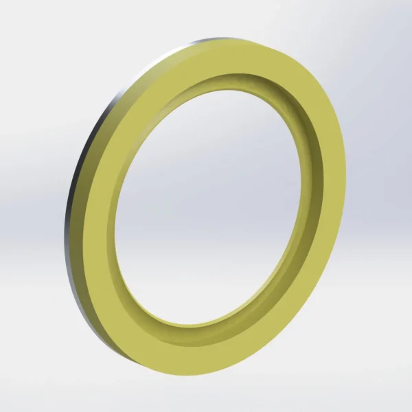 Paslanmaz Destekli PTFE Teflon Keçe Tip-1 - 21405 Paslanmaz Destekli PTFE Teflon Keçe Tip-1