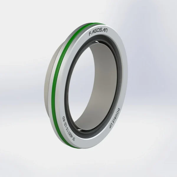 Sırt Sırta Çelik Kafes FKM O-Ringli PTFE Teflon Keçe