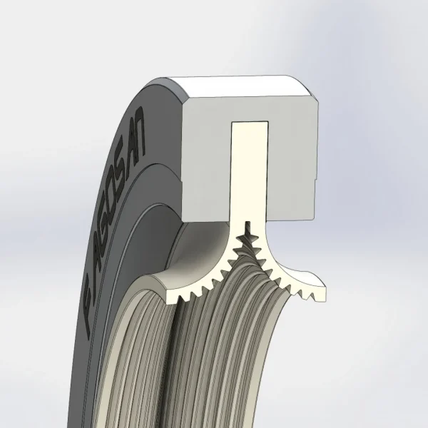 Sırt Sırta Yekpare PTFE Teflon Keçe