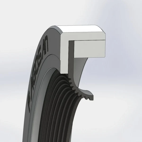 Tek Dudak Yekpare PTFE Teflon Keçe