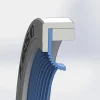 Tek Dudak Yekpare PTFE Teflon Keçe